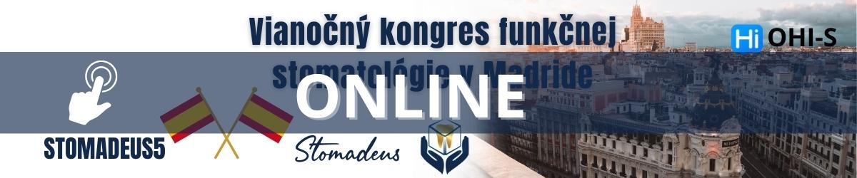 ONLINE Vianočný kongres funkčnej stomatológie v Madride 2023